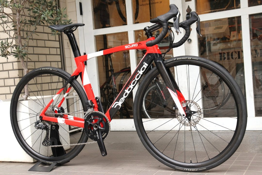 デダチャイ DEDACCIAI STRADA スクーロ SCURO 25 2019 Mサイズ シマノ GRX RX815 Di2 11S カーボン ロードバイク PRIME BLACK EDITION 28 DISC 【横浜店】