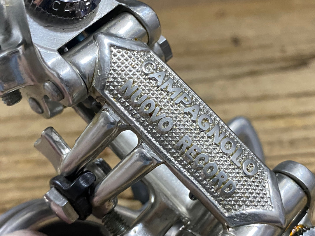 KH957 カンパニョーロ CAMPAGNOLO ヌーボレコード NUOVO RECORD リアディレイラー ※プーリー割れ、箱付き