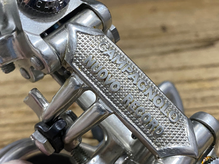 KH957 カンパニョーロ CAMPAGNOLO ヌーボレコード NUOVO RECORD リアディレイラー ※プーリー割れ、箱付き