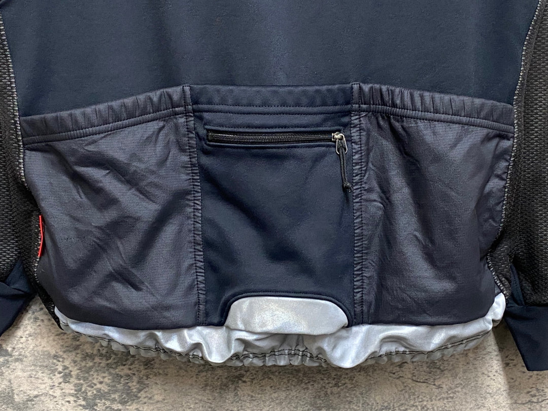JN963 パールイズミ PEARL iZUMi 長袖 サイクルジャケット 黒 L 裏起毛 WINDBREAK