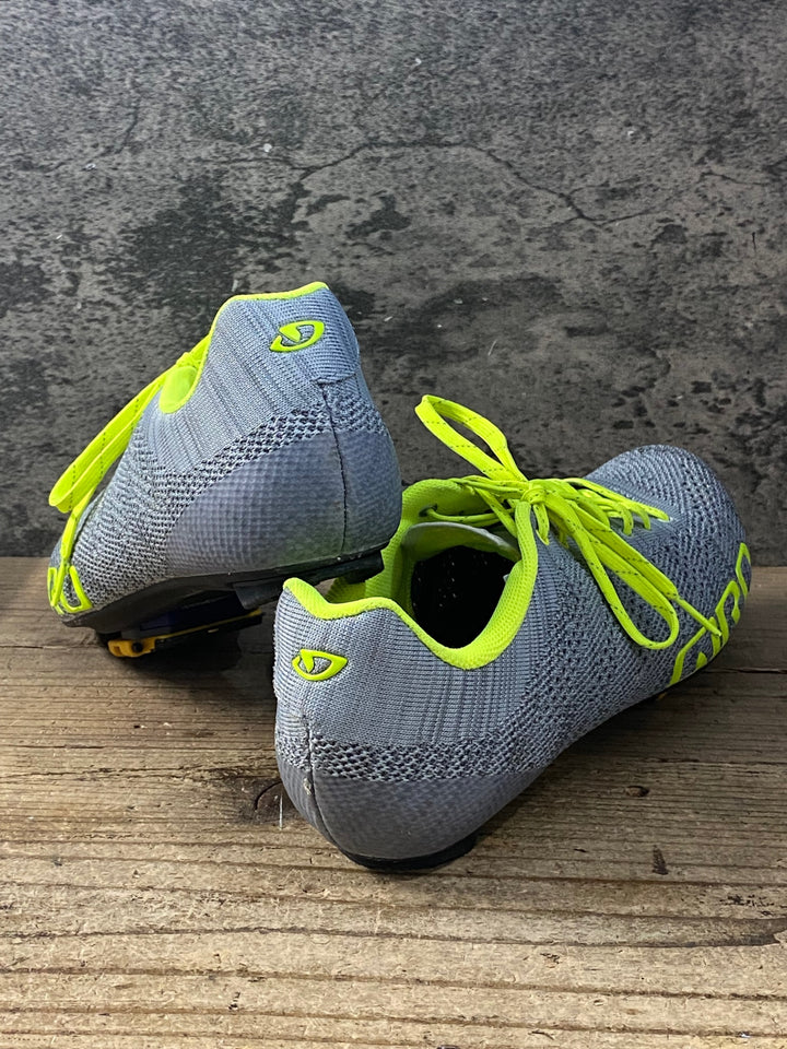 KE801 ジロ GIRO EMPIRE E70 KNIT ビンディングシューズ グレー EU43