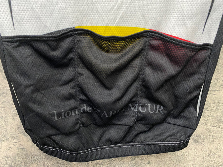 KC248 リオンドカペルミュール Lion de KAPELMUUR 半袖 サイクルジャージ 千鳥柄 M