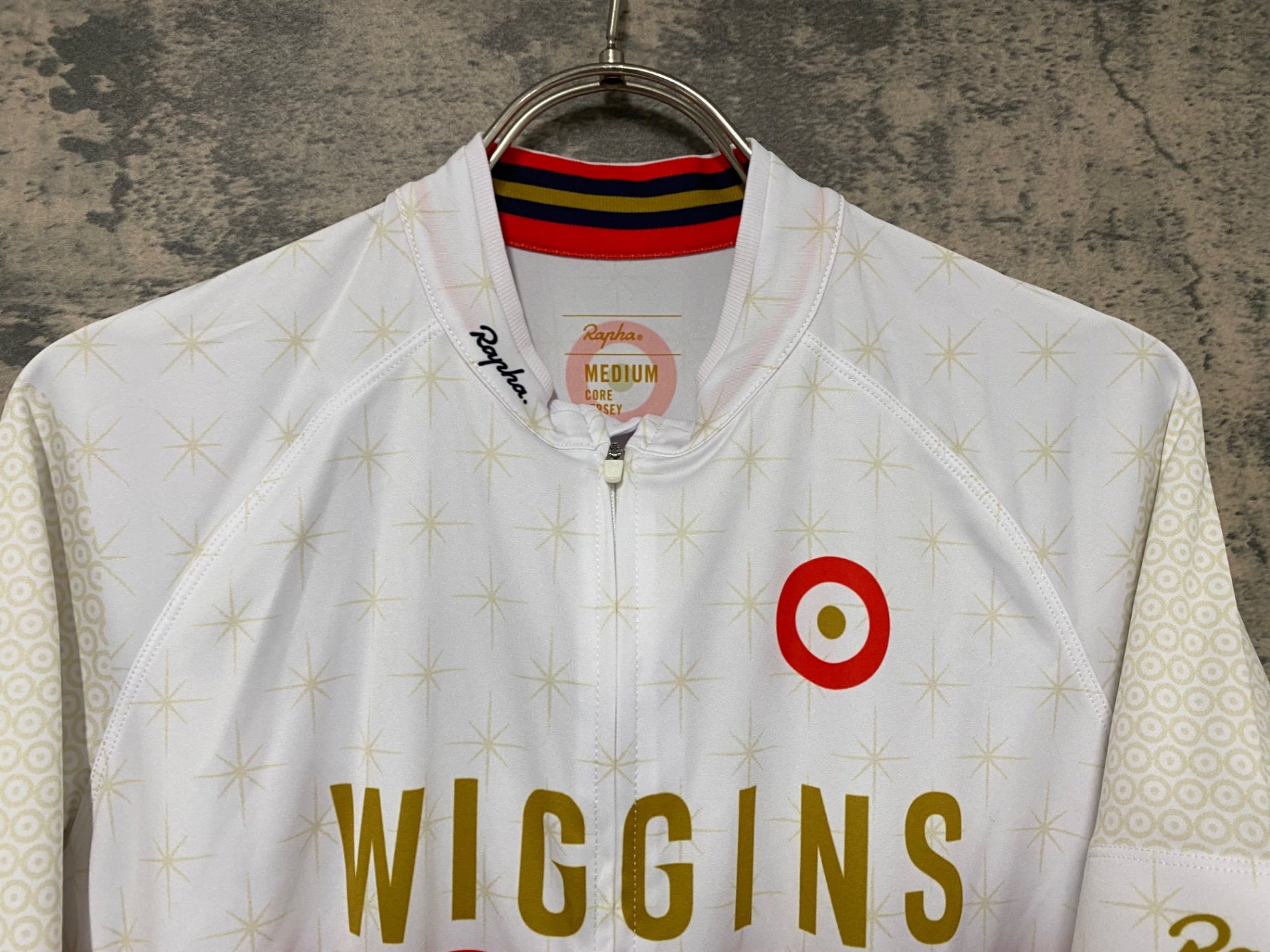 Rapha サイクルジャージ Lサイズ ホワイト RAPHA Pro Team Training Jersey - WAS White Alyssum/Silver Gray