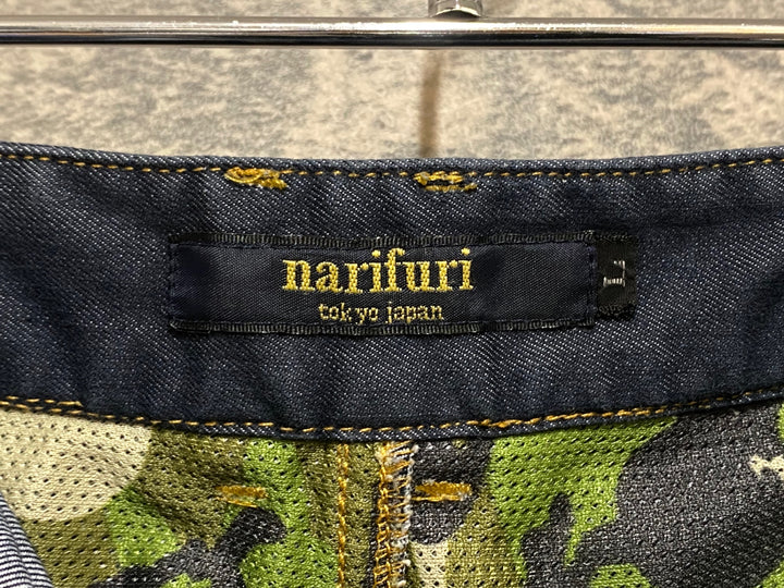 KO136 ナリフリ narifuri パンツ デニム L