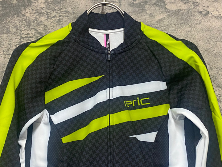 JV954 レリック reric Women's Grace Long Sleeve Jersey 長袖サイクルジャージ 黒 S 裏起毛 レディース