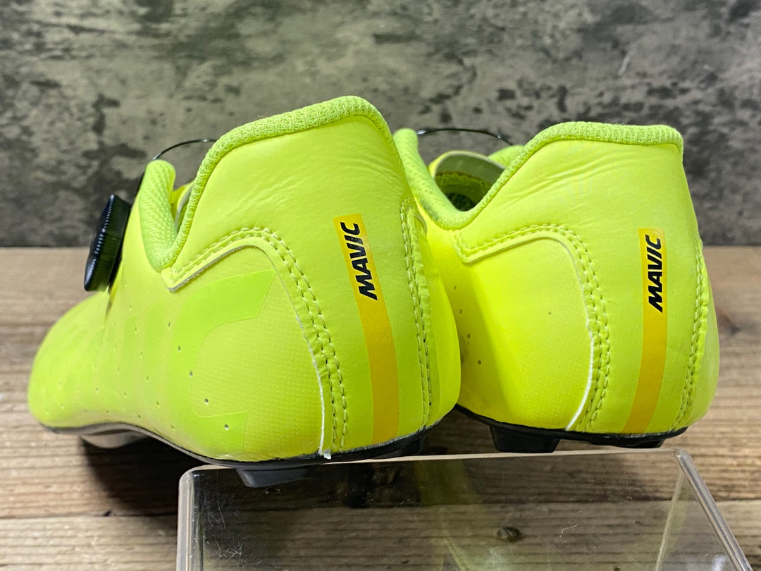 KI534 マヴィック MAVIC COSMIC BOA ビンディングシューズ 黄 EU40 2/3 SPD-SL
