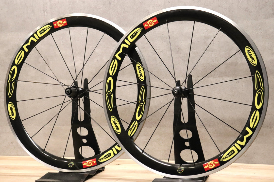 マヴィック MAVIC コスミック カーボン COSMIC CARBONE SSC アルミ/カーボン チューブラー ホイールセット シマノ11/12S 【さいたま浦和店】