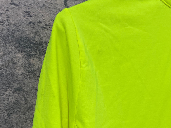 KG926 ボントレガー BONTRAGER Velocis Thermal Long Sleeve Jersey 長袖 サイクルジャージ ネオンイエロー S ※汚れ