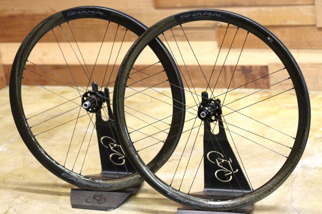 カンパニョーロ CAMPAGNOLO シャマル カーボン SHAMAL CARBON DB カーボン チューブレス ホイールセット シマノ 12/11S 【立川店】