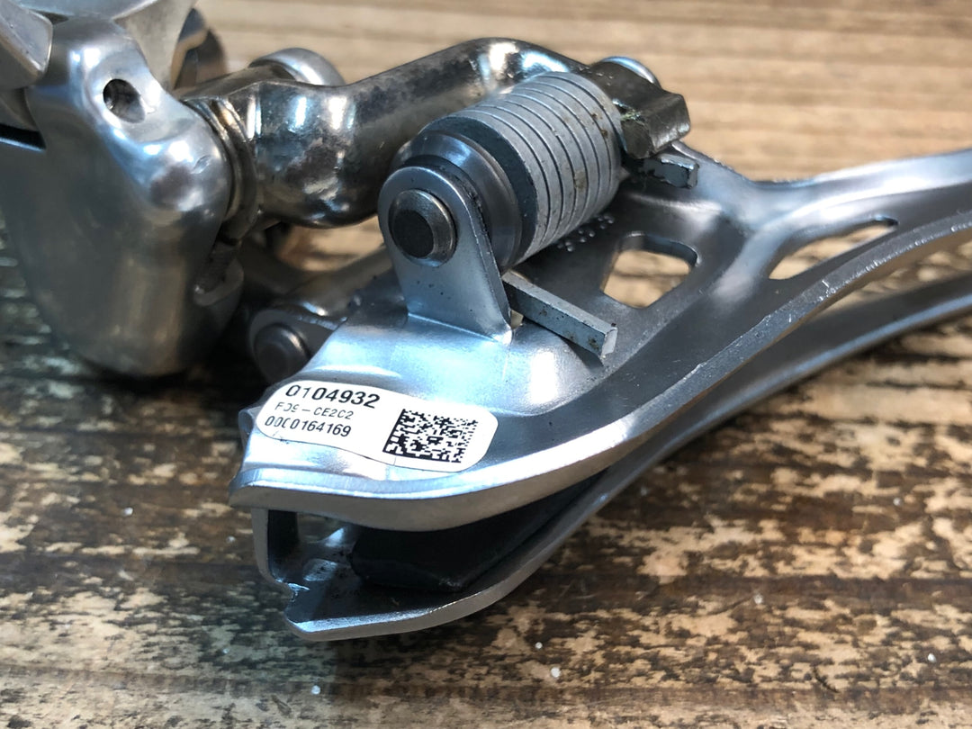 JJ553 カンパニョーロ CAMPAGNOLO ケンタウル CENTAUR フロントディレイラー シルバー バンド式 Φ32