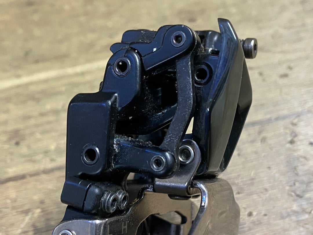 KN087 シマノ SHIMANO デュラエース DURA-ACE FD-R9100 フロントディレイラー 直付け ※ワイヤー固定ボルト、キャップ欠品