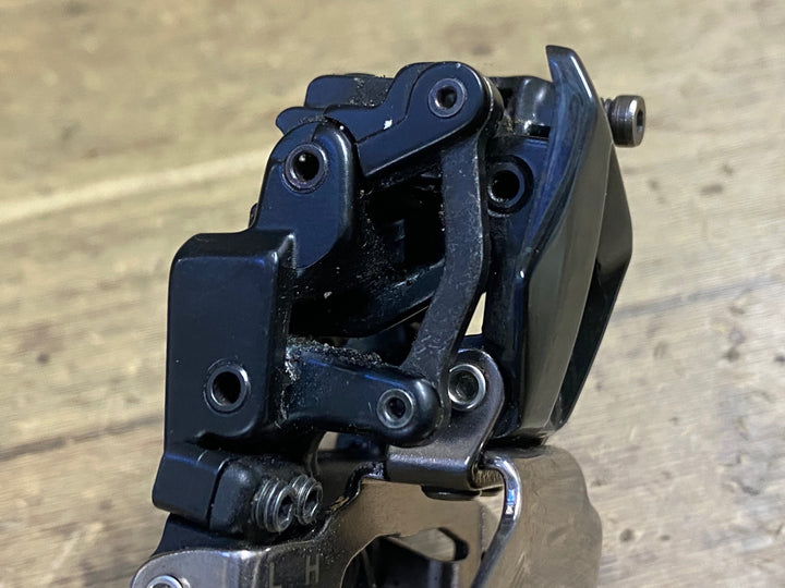 KN087 シマノ SHIMANO デュラエース DURA-ACE FD-R9100 フロントディレイラー 直付け ※ワイヤー固定ボルト、キャップ欠品
