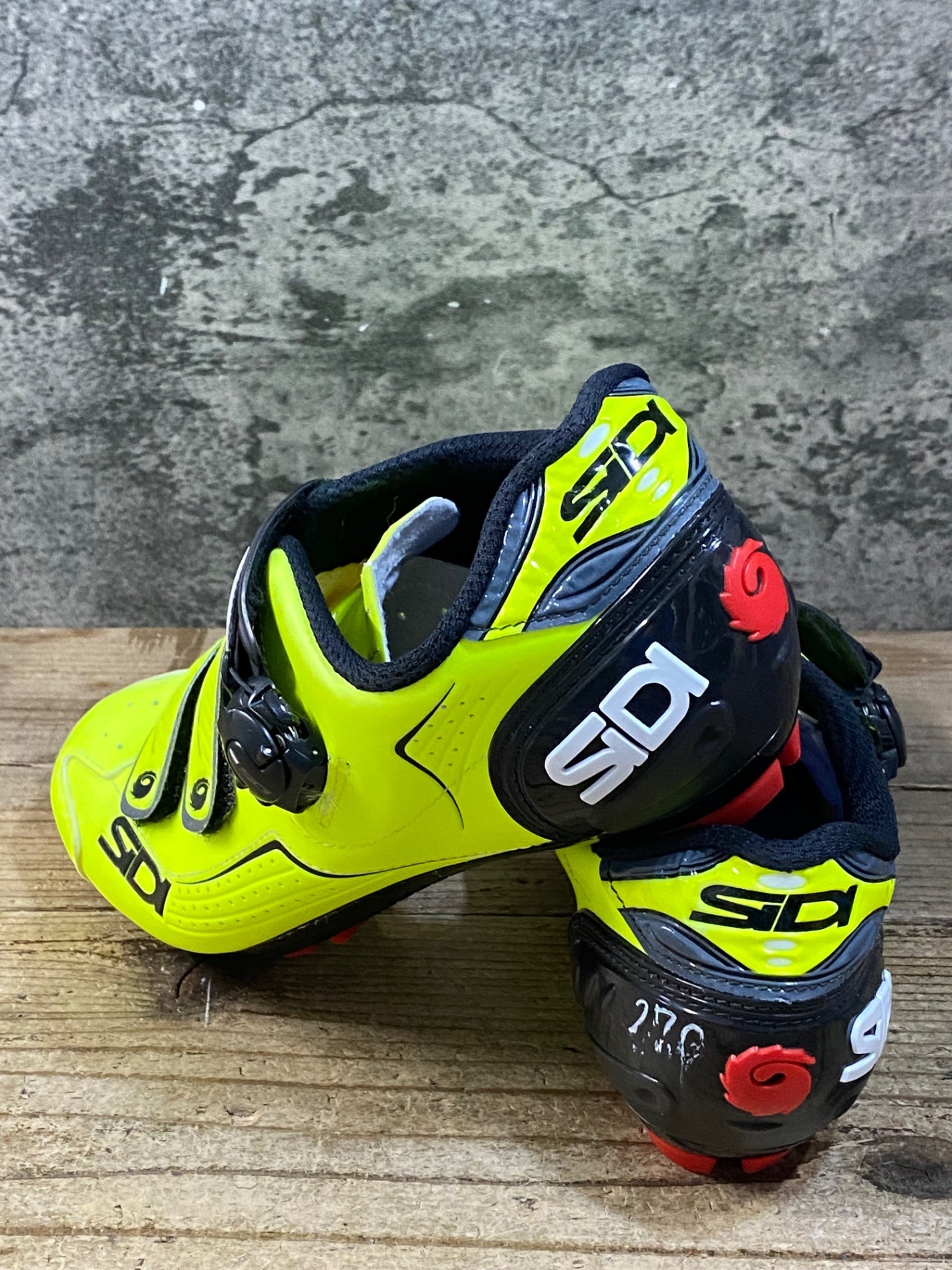 KG379 シディ SIDI TRACE MTB ビンディングシューズ 黄 SPD EU44