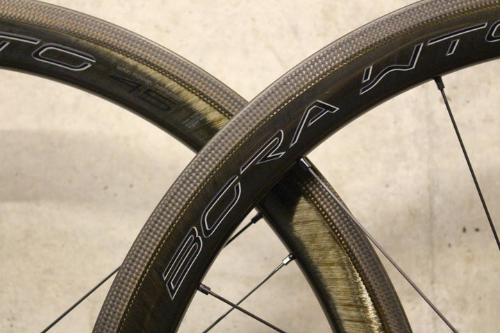カンパニョーロ CAMPAGNOLO ボーラ BORA WTO 45 RIM AC3 シマノ 12/11S 19C カーボン チューブレス ホイールセット 【福岡店】