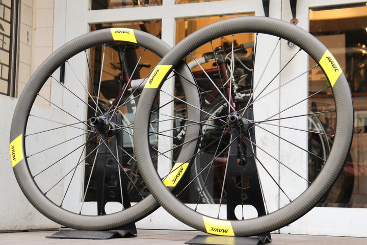 マヴィック MAVIC コスミック ディスク COSMIC SLR 45 DISC JAPAN LIMITED カーボン チューブレスレディ ホイールセット シマノ11S/12S 【横浜店】