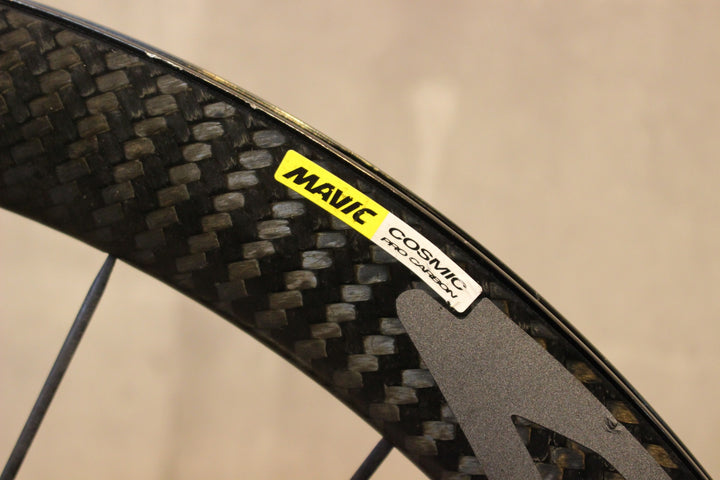 マヴィック MAVIC コスミック COSMIC PRO CARBON DISC アルミ/カーボン クリンチャー ホイールセット シマノ 11/12S 17C【名古屋店】