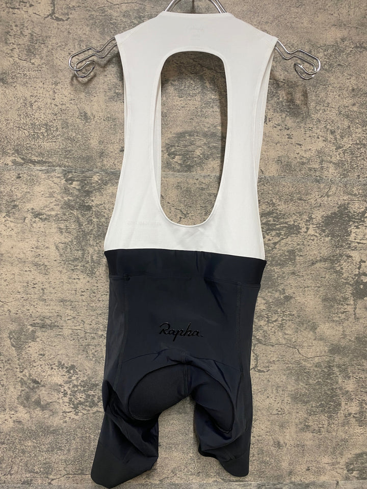 JE180 ラファ Rapha CORE BIB SHORTS ビブショーツ ブラック ホワイト S