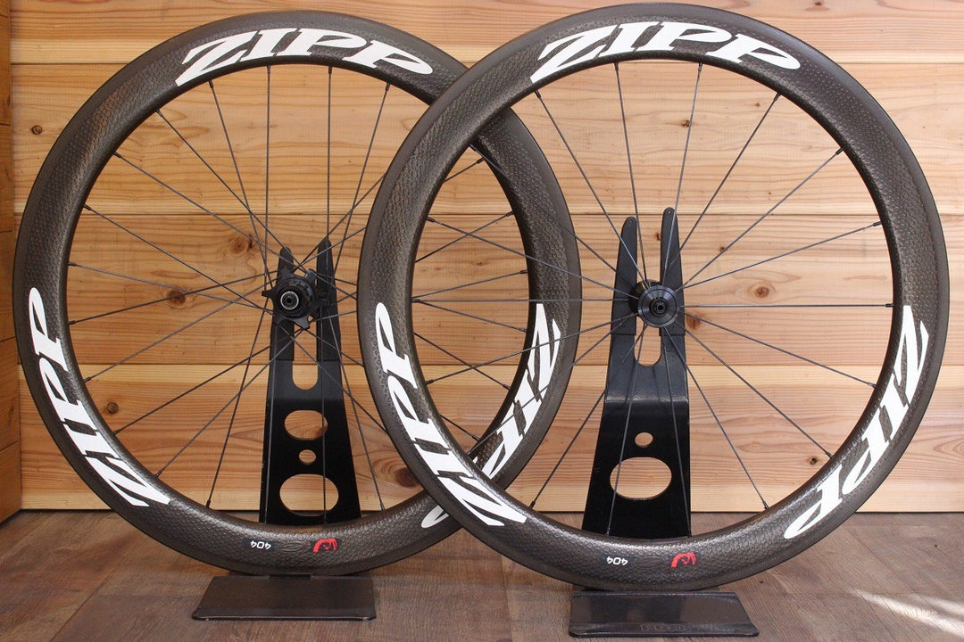 ジップ ZIPP ファイアクレスト 404 FIRECREST カーボン クリンチャー ホイールセット シマノ 11S/12S リム幅16.25mm 【名古屋店】