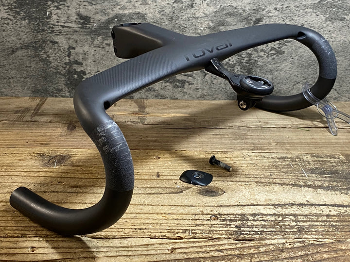 KK514 ロヴァール ROVAL RAPIDE COCKPIT 一体型ハンドル カーボン 110mm -6° 420mm