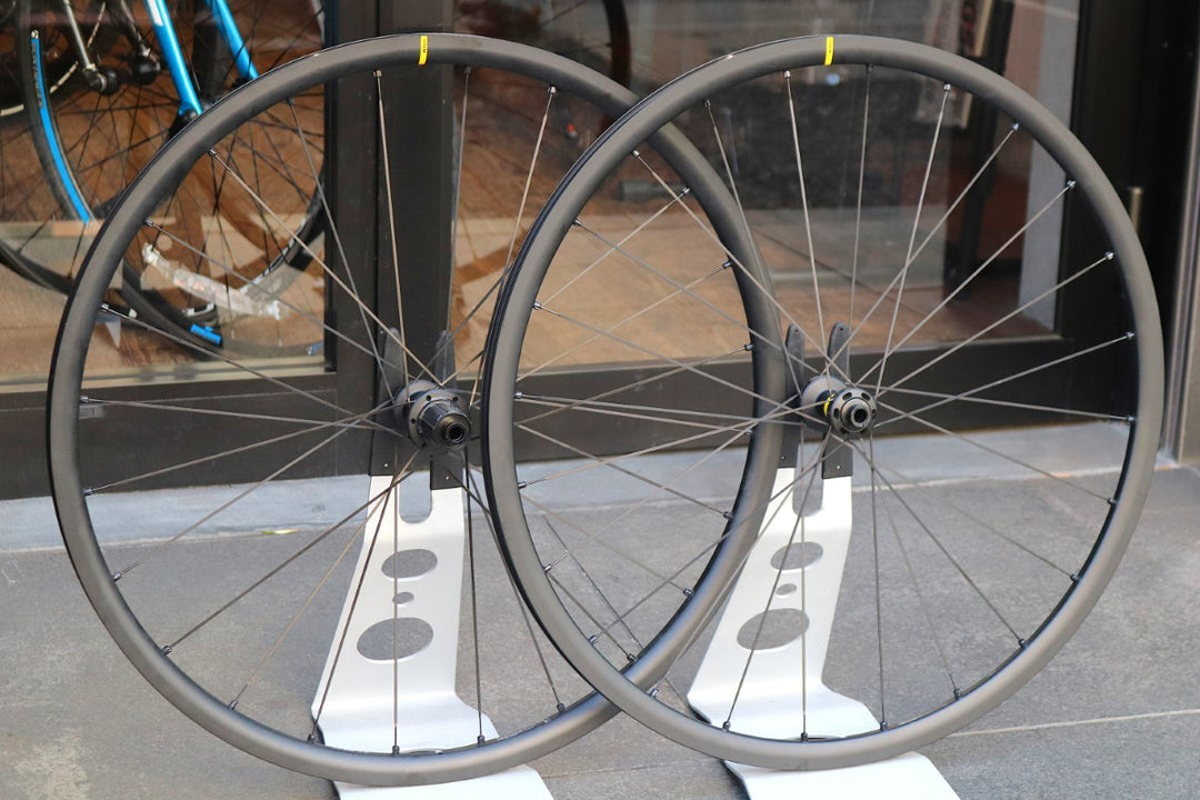 マヴィック MAVIC キシリウム ディスク KSYRIUM S DISC アルミ チューブレス ホイールセット シマノ 12/11S ワイドリム 19C 【東京南麻布店】