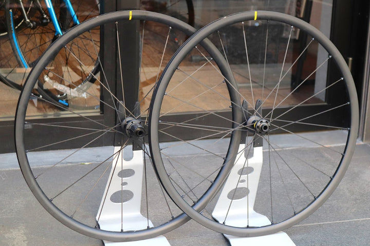 マヴィック MAVIC キシリウム ディスク KSYRIUM S DISC アルミ チューブレス ホイールセット シマノ 12/11S ワイドリム 19C 【東京南麻布店】