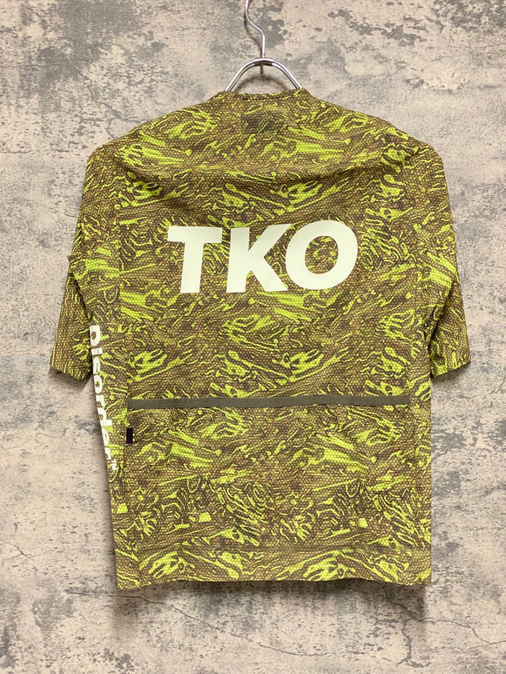 KJ303 パスノーマルスタジオ PAS NORMAL STUDIOS Women's T.K.O. Mechanism Pro Jersey 半袖 サイクルジャージ カモ L