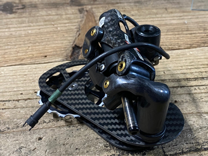 JX536 カンパニョーロ CAMPAGNOLO スーパーレコード SUPER RECORD EPS 4点セット  レバー FD RD バッテリー