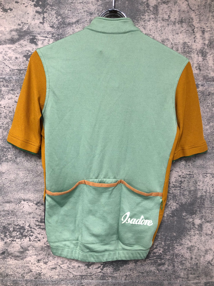 JJ806 イザドア Isadore Signature Jersey 半袖 サイクルジャージ 薄緑 XS