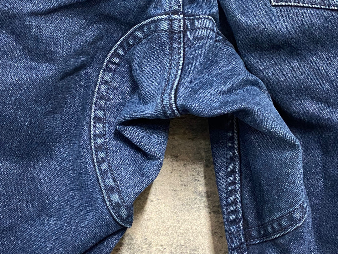 JM257 カペルミュール KAPELMUUR サイクルパンツ ストレッチデニム 青 L