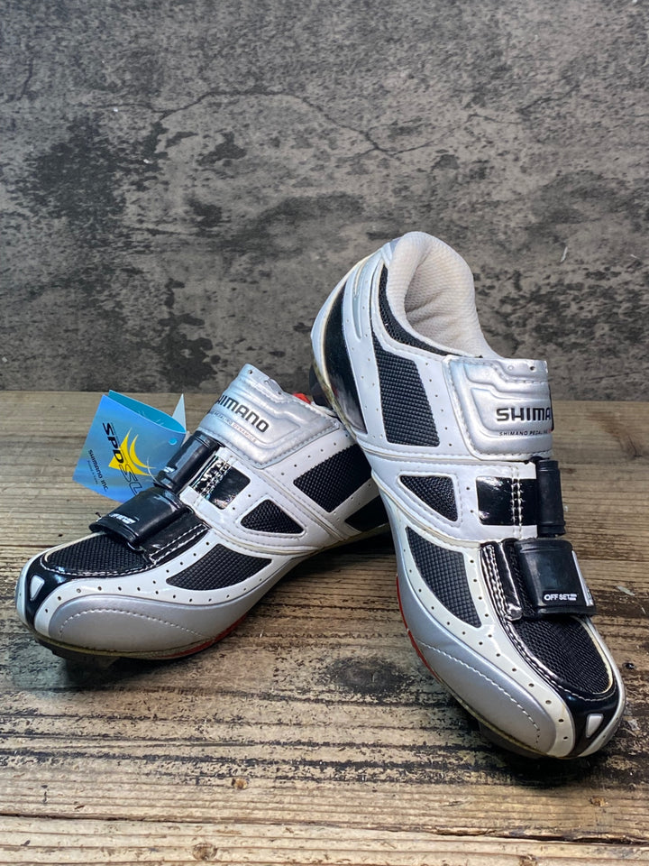 JR493 シマノ SHIMANO SH-R132L ビンディングシューズ 黒 EU37