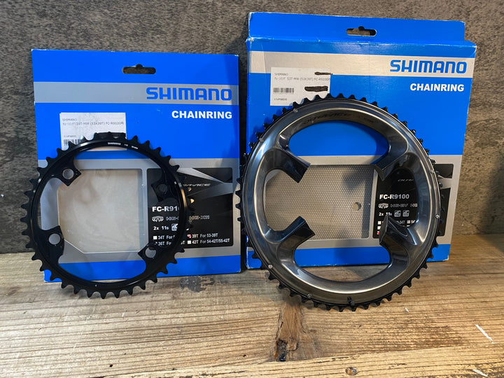 JK383 シマノ SHIMANO デュラエース DURA-ACE FC-R9100 チェーンリングセット 53/39T
