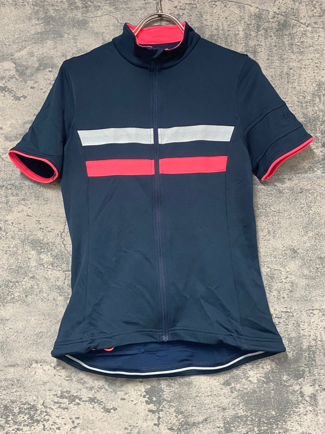 JY104 ラファ Rapha WOMEN'S BREVET JERSEY 半袖 サイクルジャージ レディース 紺 M