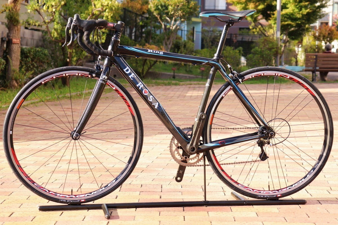 デローザ DE ROSA キング KING 2003年モデル 465サイズ カンパニョーロ レコード 10S カーボン ロードバイク 【芦屋店】