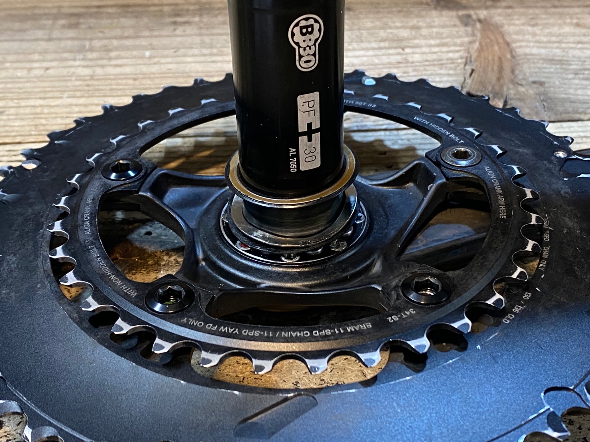 JP793 スラム SRAM RED22 クランクセット 50/34T 170mm BB30 – BICI