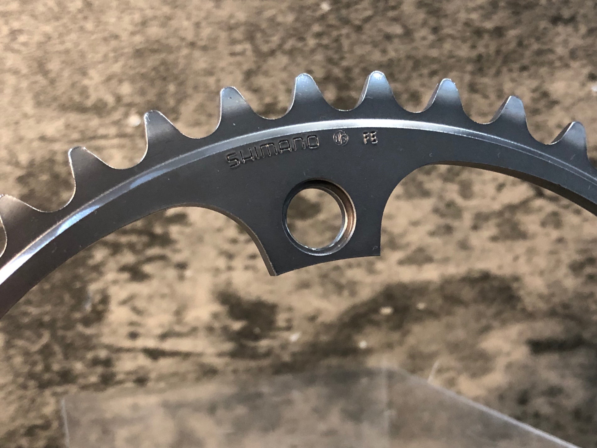 JY163 シマノ SHIMANO デュラエース DURA-ACE チェーンリング 厚歯 46T