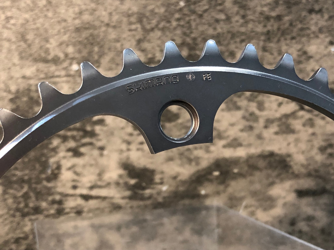 JY163 シマノ SHIMANO デュラエース DURA-ACE チェーンリング 厚歯 46T njs
