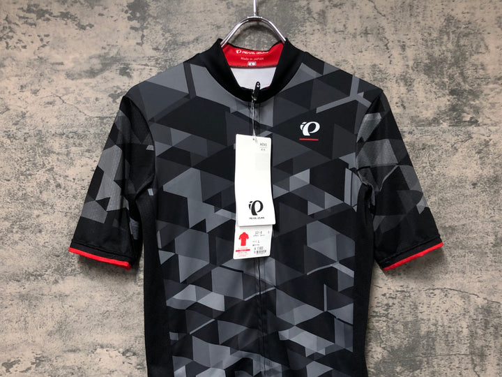 JU068 パールイズミ PEARL iZUMi 半袖 サイクルジャージ 黒 グレー L