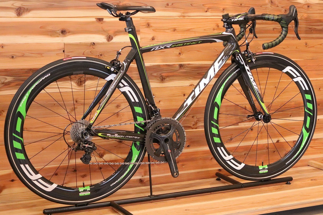 タイム TIME NXR INSTINCT 2011モデル XXSサイズ カンパニョーロ スーパーレコード 11S ファストフォワード F6 –  BICI AMORE ONLINE STORE