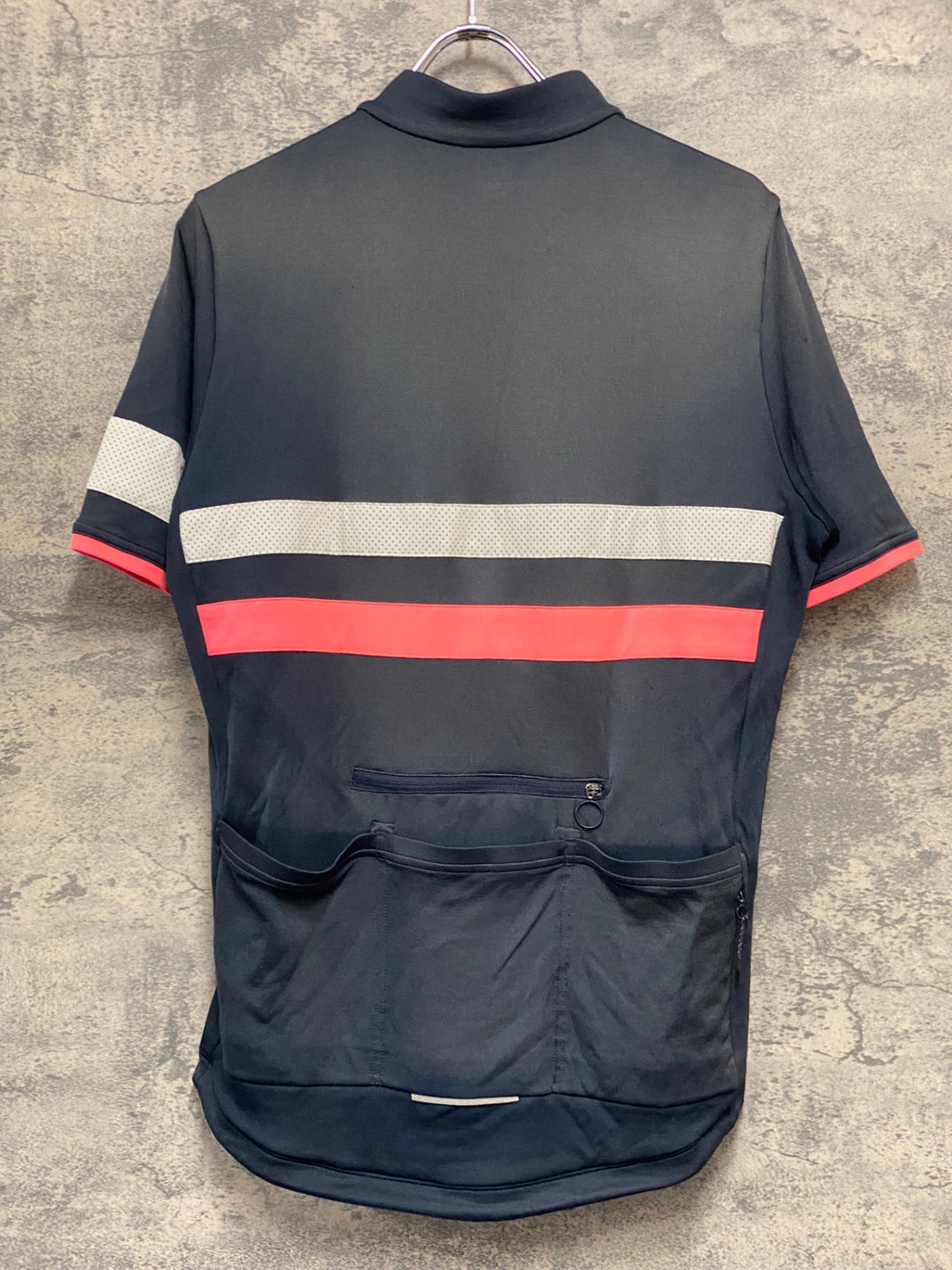 JZ242 ラファ Rapha BREVET JERSEY 半袖 サイクルジャージ 青 XL