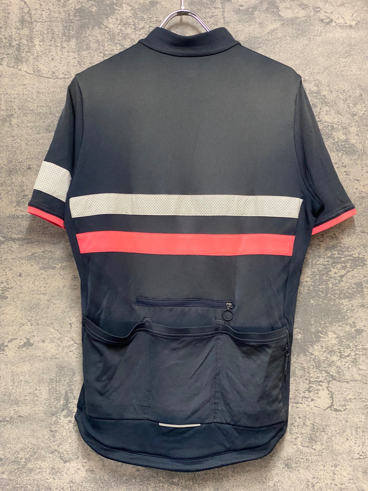 JZ242 ラファ Rapha BREVET JERSEY 半袖 サイクルジャージ 青 XL