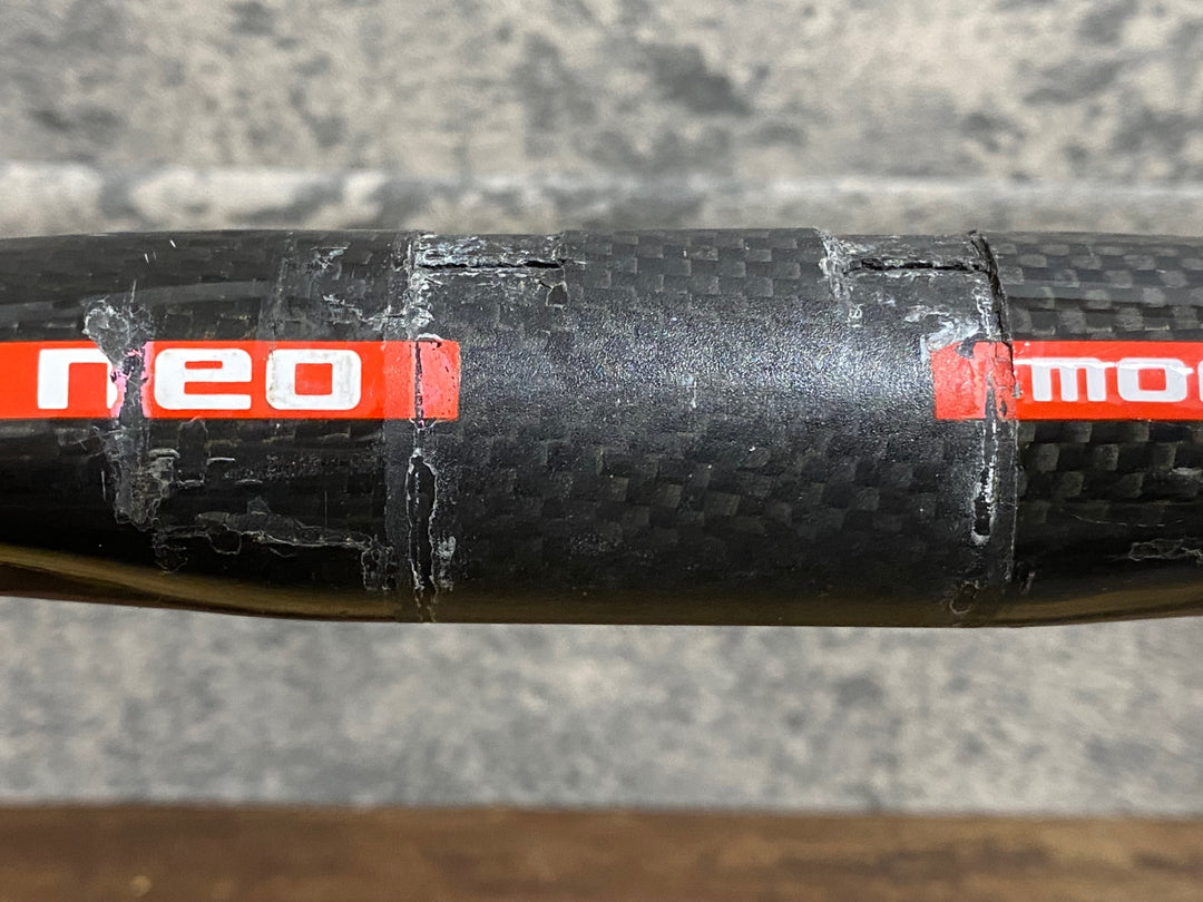 JQ542 チネリ cinelli neo morphe カーボンドロップハンドル Φ31.8 400mm ※割れのためジャンク