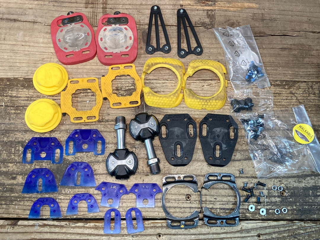 IH541 スピードプレイ SPEEDPLAY ZERO ビンディングペダル ステンレスシャフト 黒