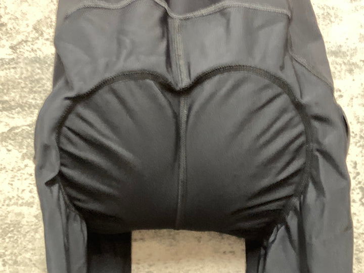 JE274 ラファ Rapha SOUPLESSE WINTER TIGHTS WITH PAD ビブタイツ ブラック ピンク レディース XXS 裏起毛