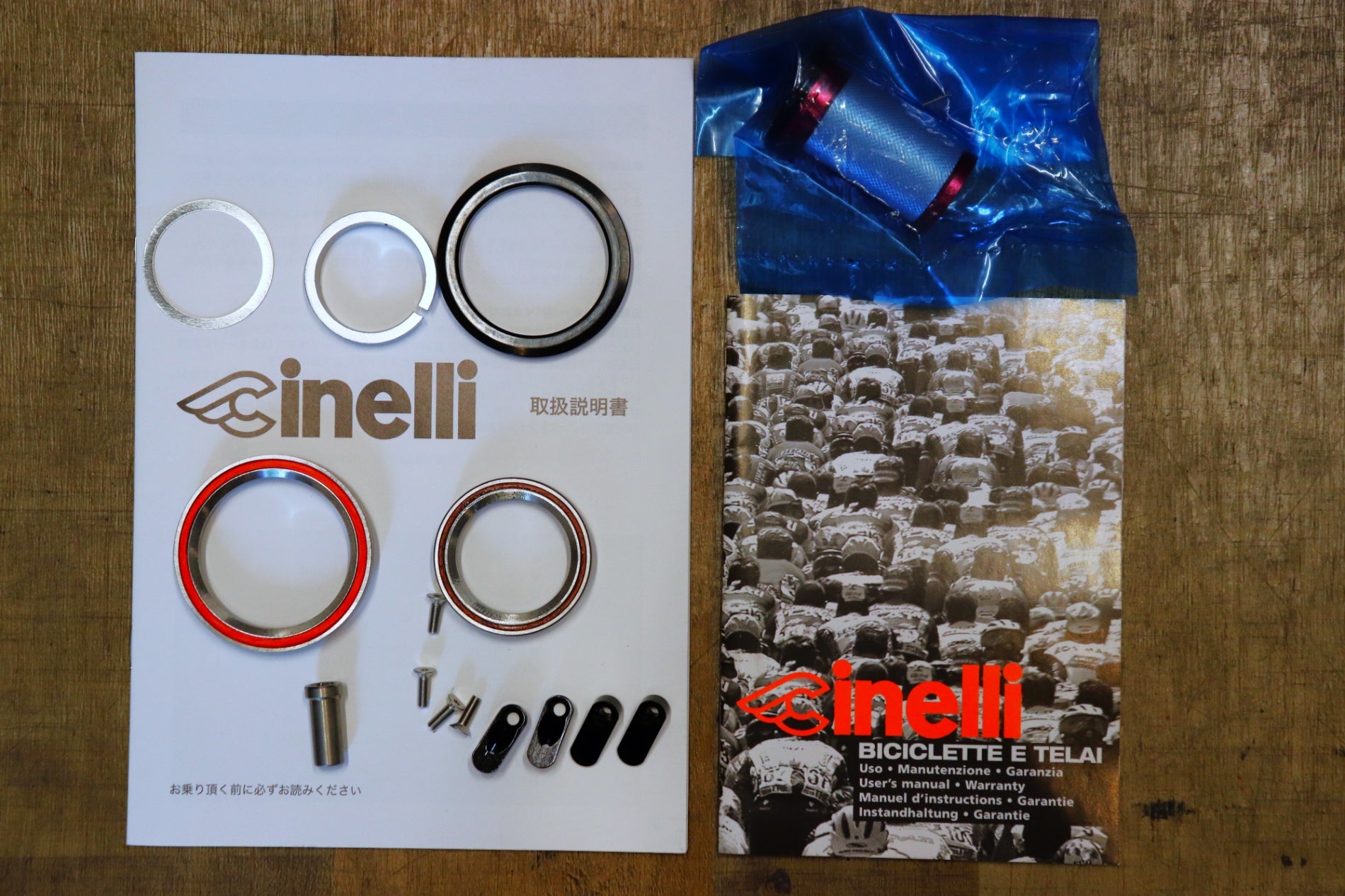 未使用 チネリ Cinelli ヴィゴレッリ VIGORELLI 80'S ナショナル