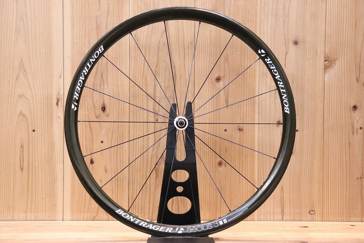 ボントレガー BONTRAGER アイオロス AEOLUS 3 カーボン クリンチャー フロントホイール 【芦屋店】