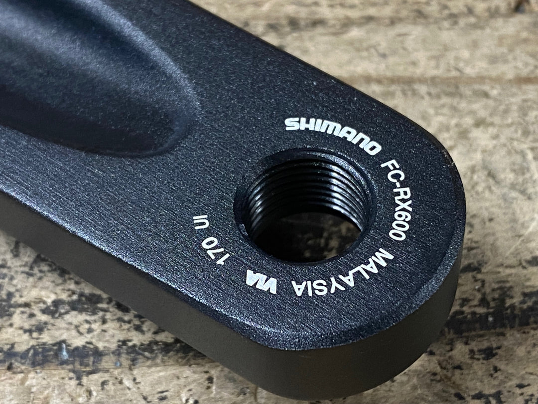 JR718 シマノ SHIMANO GRX FC-RX600 クランクセット 46/30T 170mm 2x10S