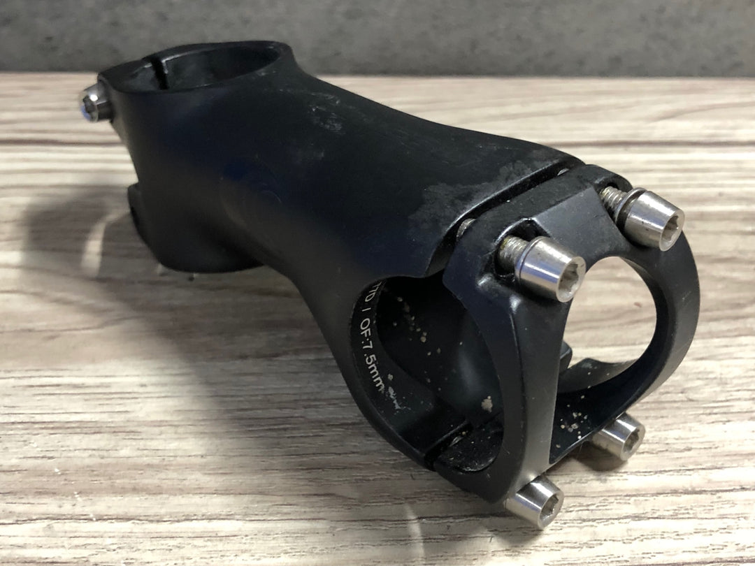 JW827 ワンバイエス OnebyESU Susie アルミ ステム 黒 70mm Φ31.8 OS 77°