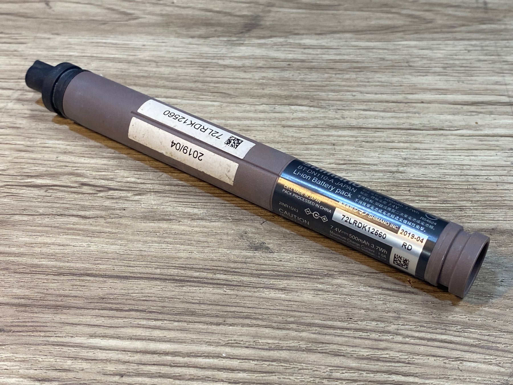 JQ396 シマノ SHIMANO BT-DN110-A ビルトインバッテリー Di2 動作確認