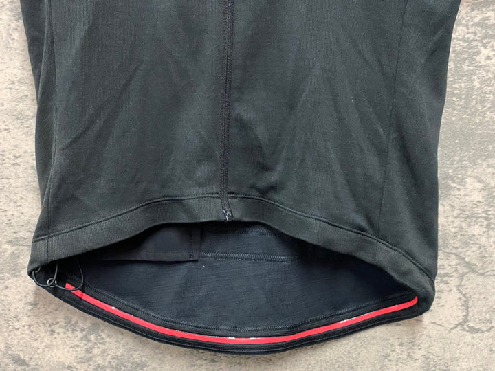 JM459 ラファ Rapha BREVET JERSEY 半袖 サイクルジャージ 黒 S