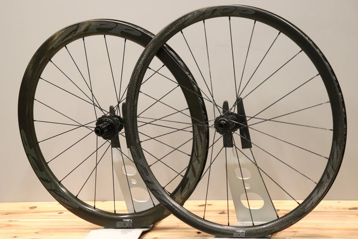 ジップ ZIPP 202 303 NSW DISC カーボン チューブレスレディ ホイールセット シマノ11/12S 21C 【仙台店】